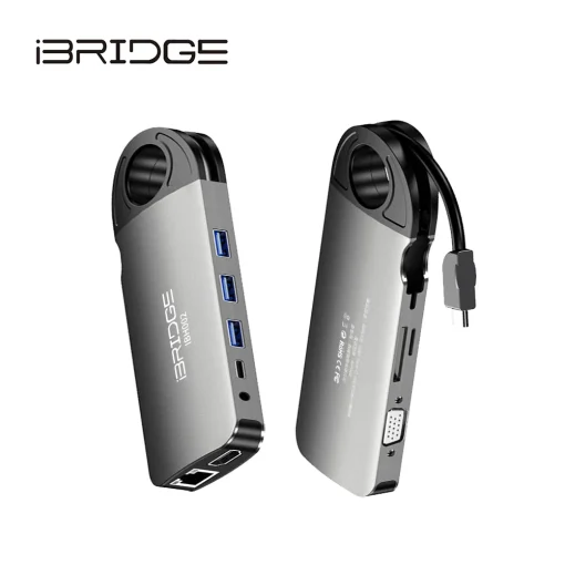 iBRIDGE 10合1 Type-C Hub多功能4K轉接器