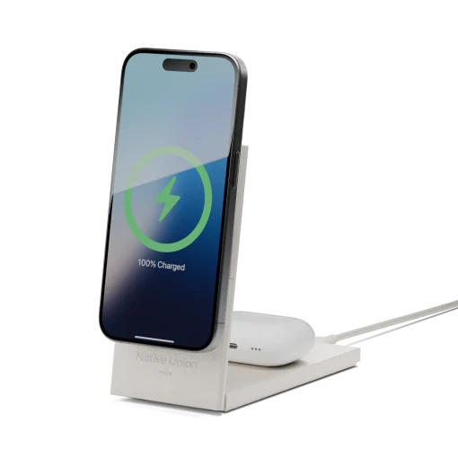 Rise 2 合 1 磁吸無線充電器