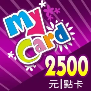 MyCard 2500点虚拟点数卡